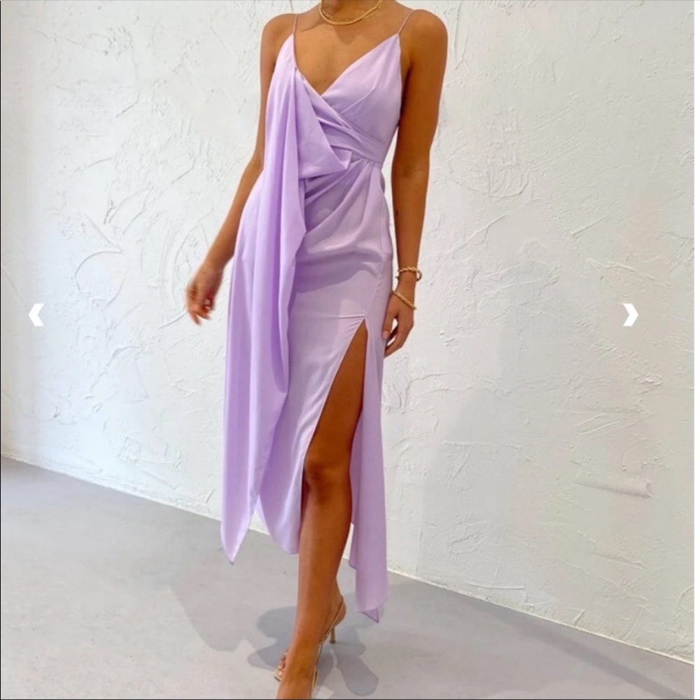 NWT Acler Hermatige dress in Lilac - Picture 7 of 11